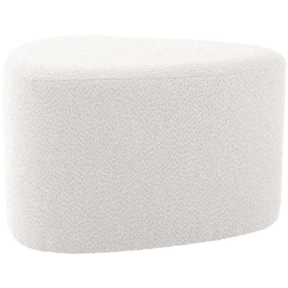 Pouf en tissu bouclette Ada Organic Large main product photo