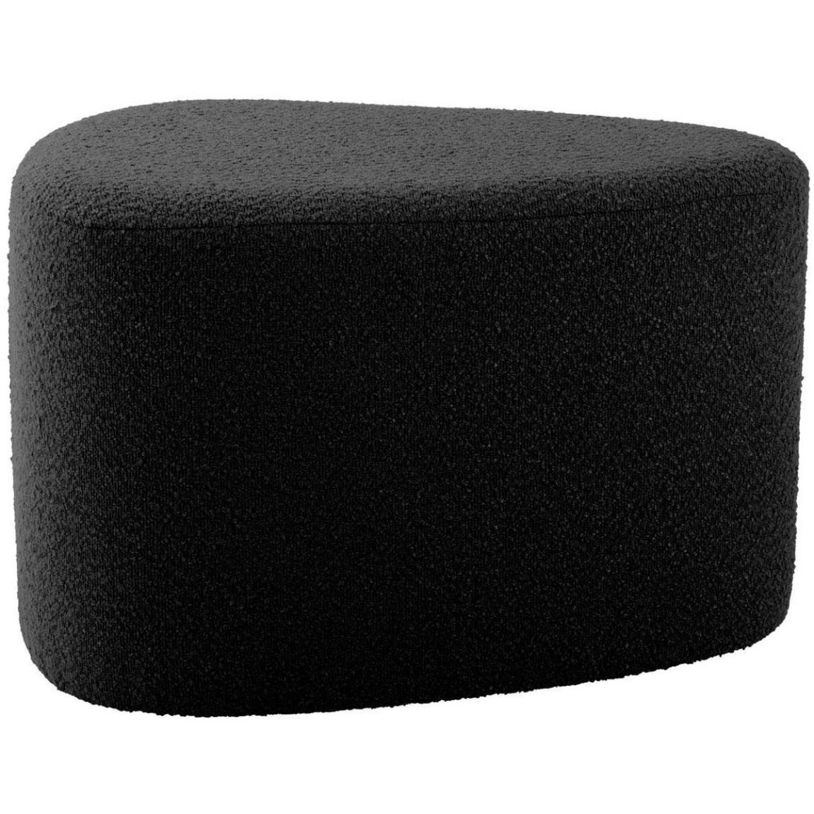 Pouf en tissu bouclette Ada Organic Large main product photo
