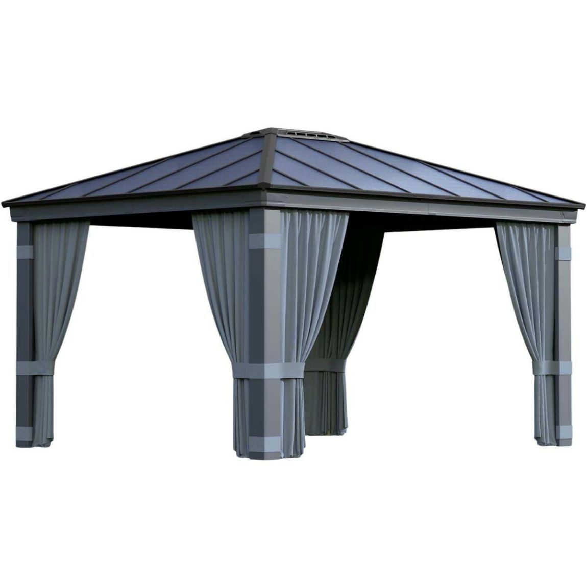 Rideaux pour tonnelle de jardin Dallas Pour tonnelle 4 x 2 m main product photo