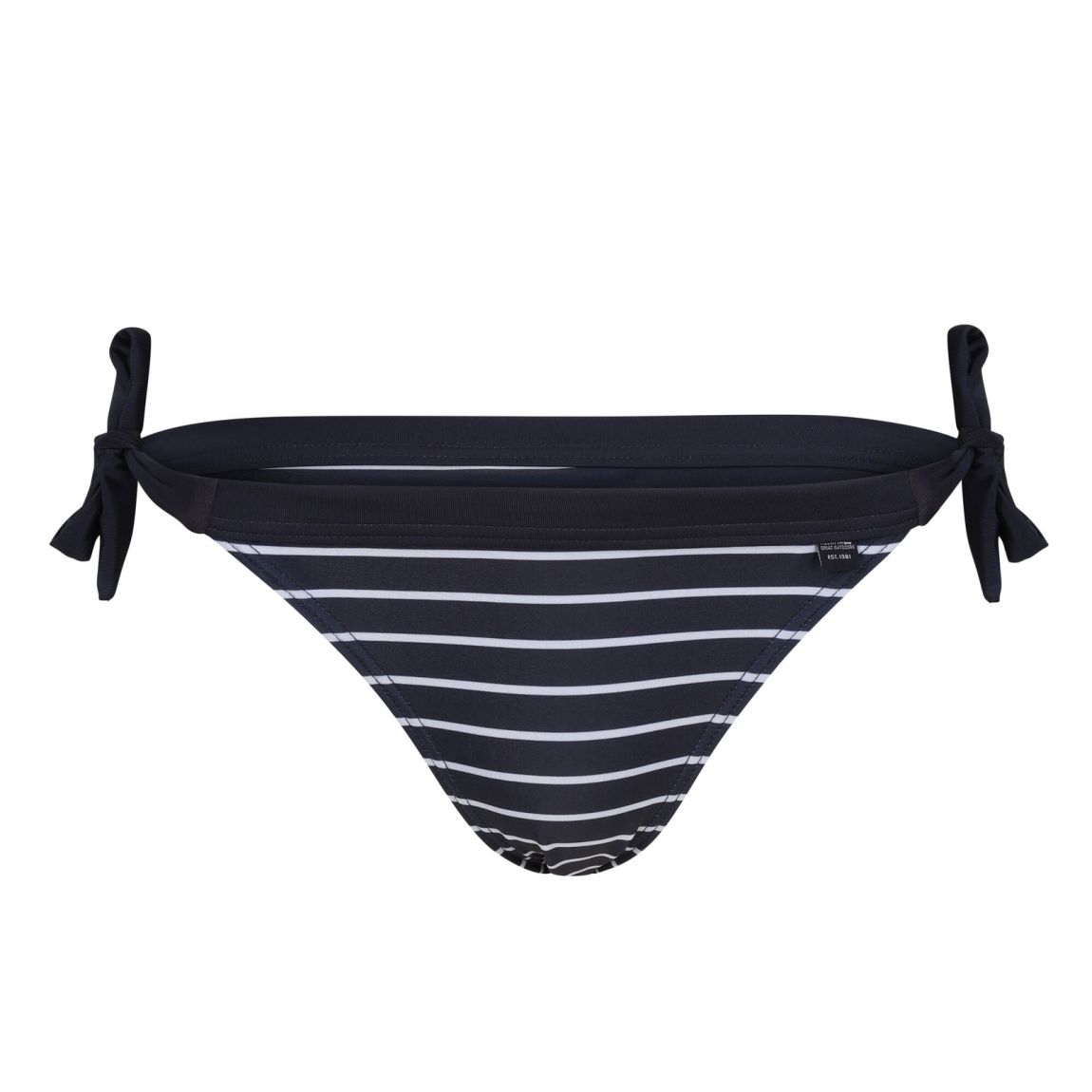 Bas De Bikini Flavia String Bleu Marine / Blanc main product photo