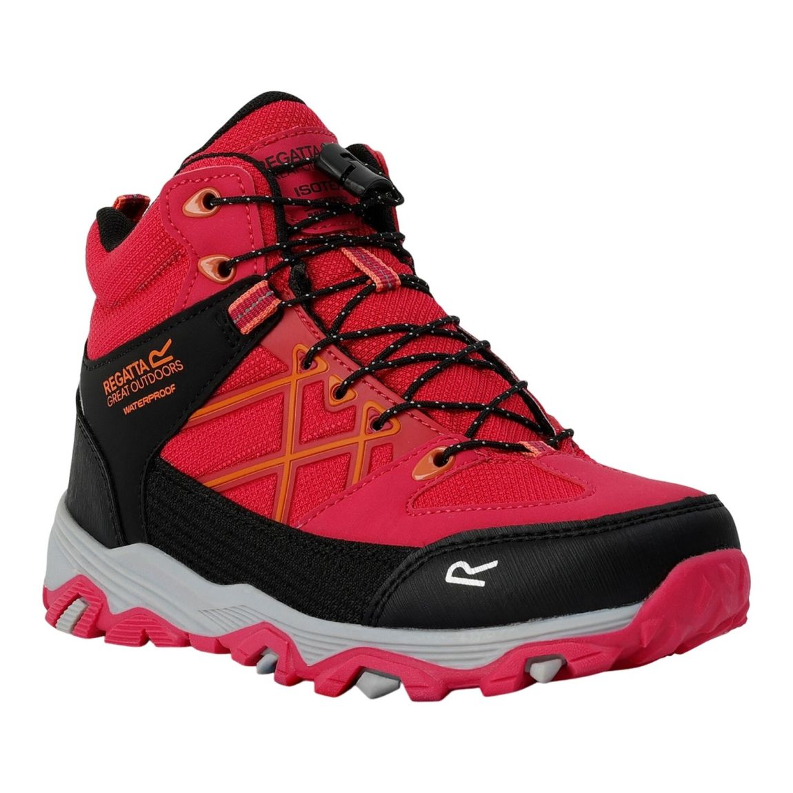 Bottines De Marche Samaris III Rose Fluo main product photo