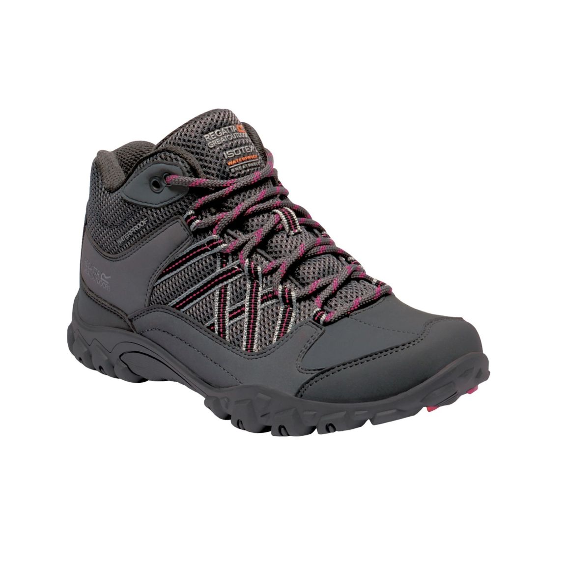 Bottines De Marche Edgepoint Gris/rose main product photo