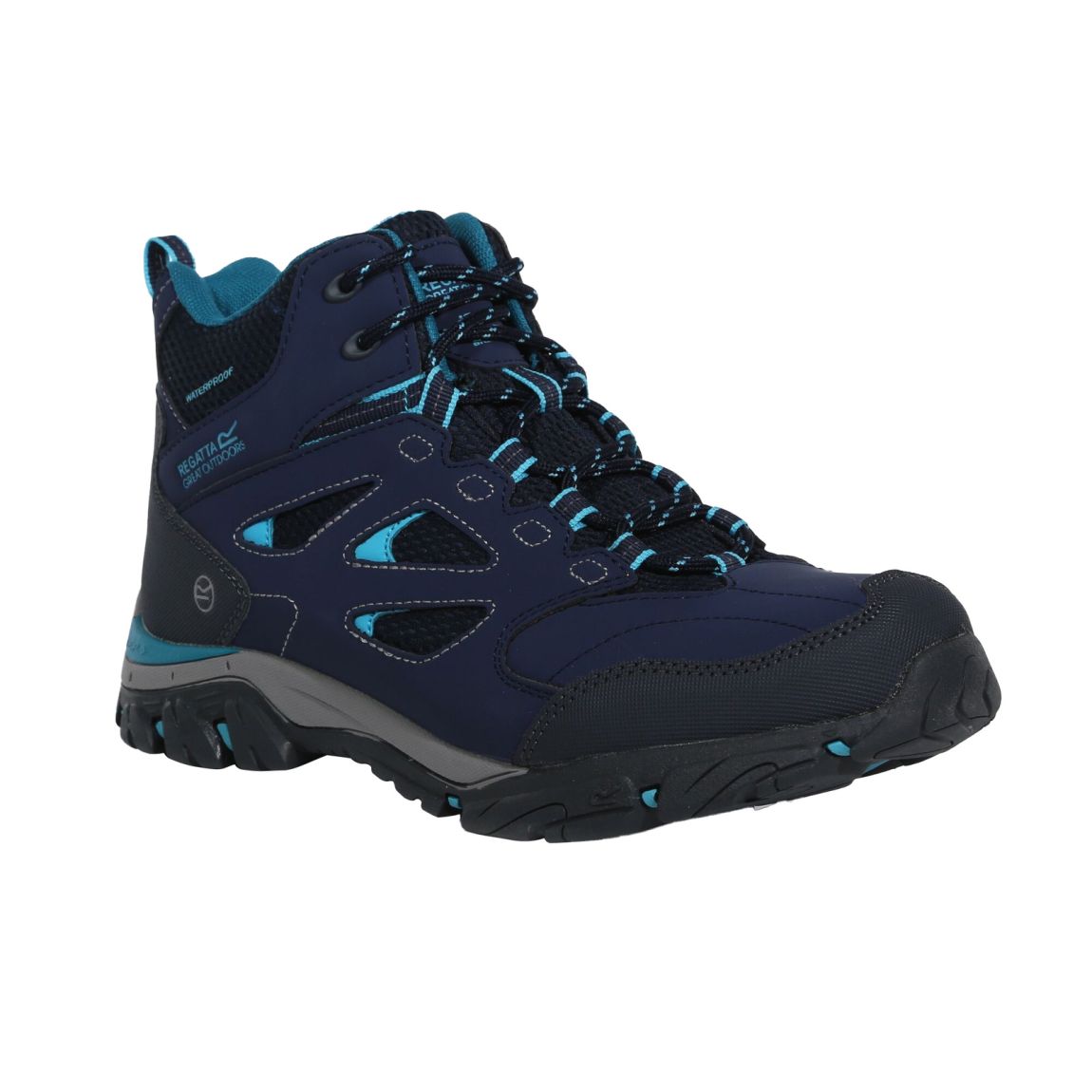 Bottes Holcombe Bleu Marine/turquoise main product photo