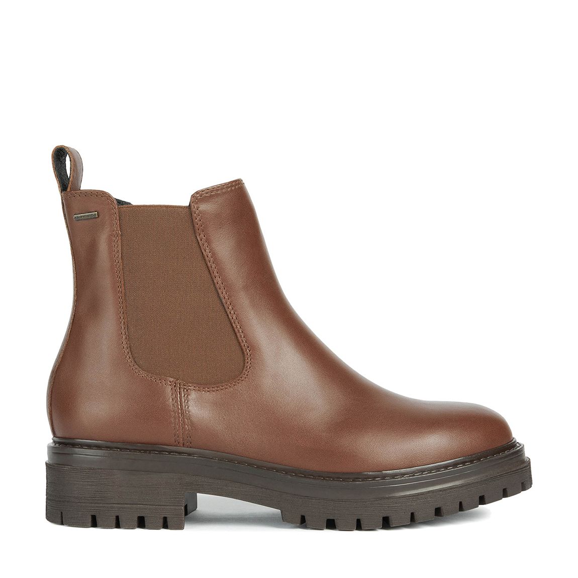 Bottines En Cuir Marron D Iridea main product photo