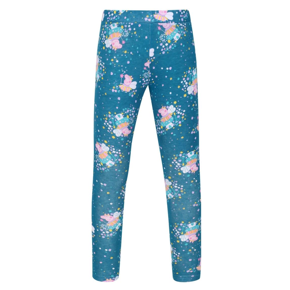 Ensemble Leggings Bleu Ciel / Rose Bonbon main product photo