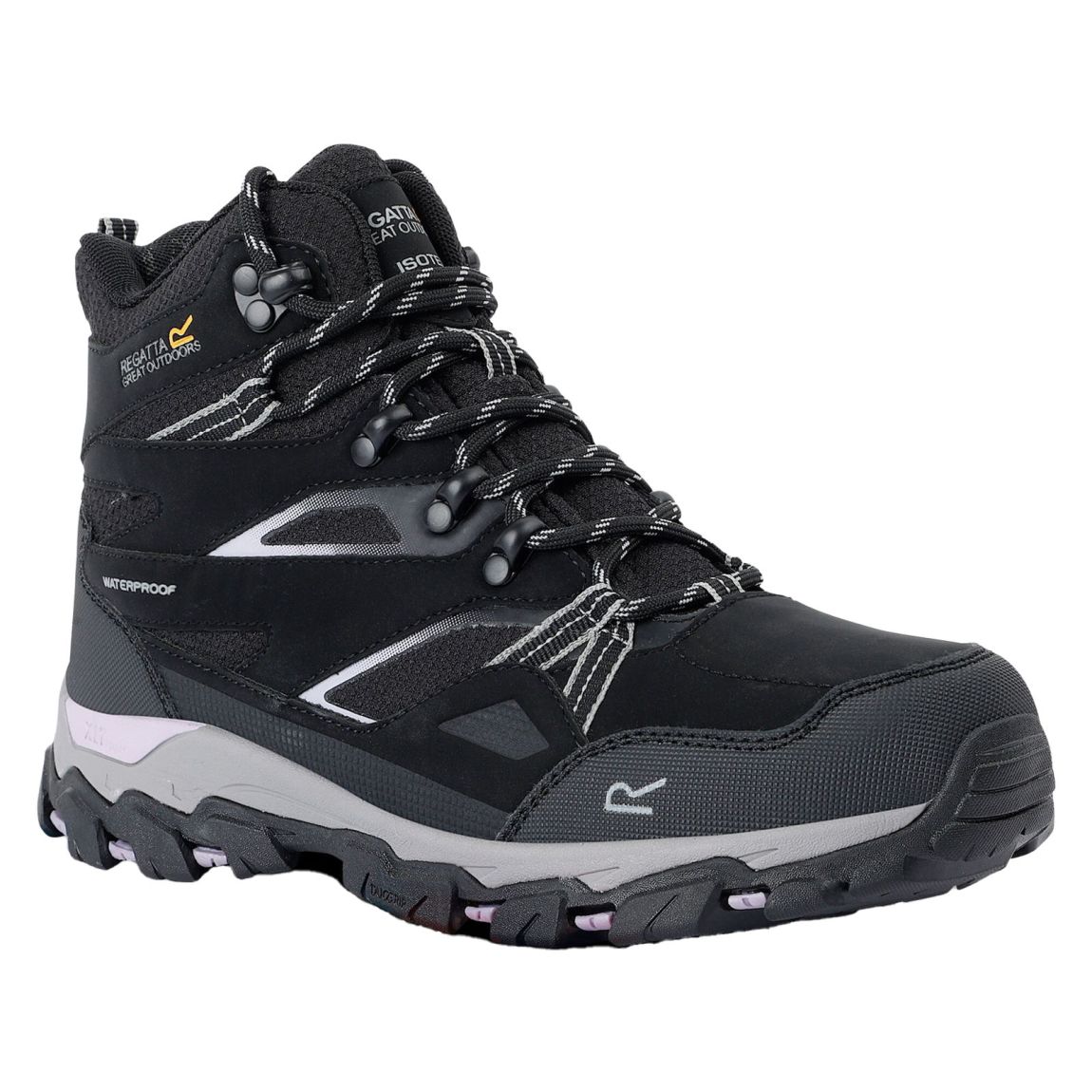 Bottines De Marche Holcombe III Noir / Parme main product photo