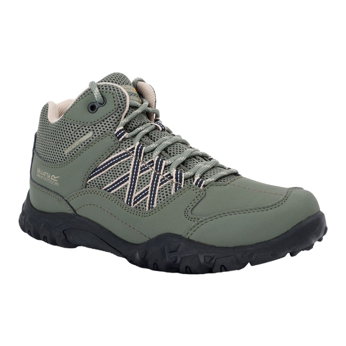 Bottines De Marche Edgepoint Vert / Poivre Blanc main product photo