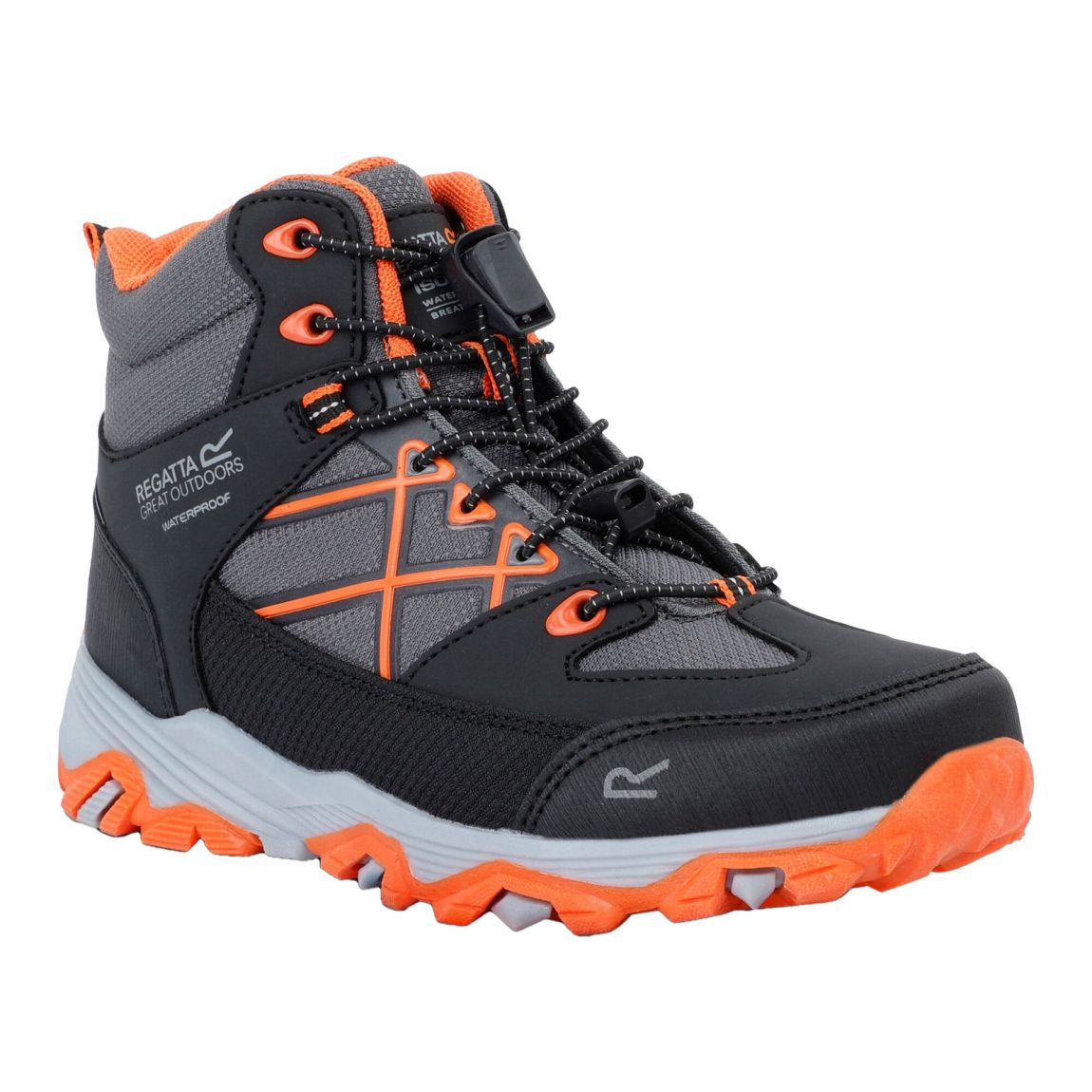 Bottines De Marche Samaris III Noir / Orange Flamboyant main product photo