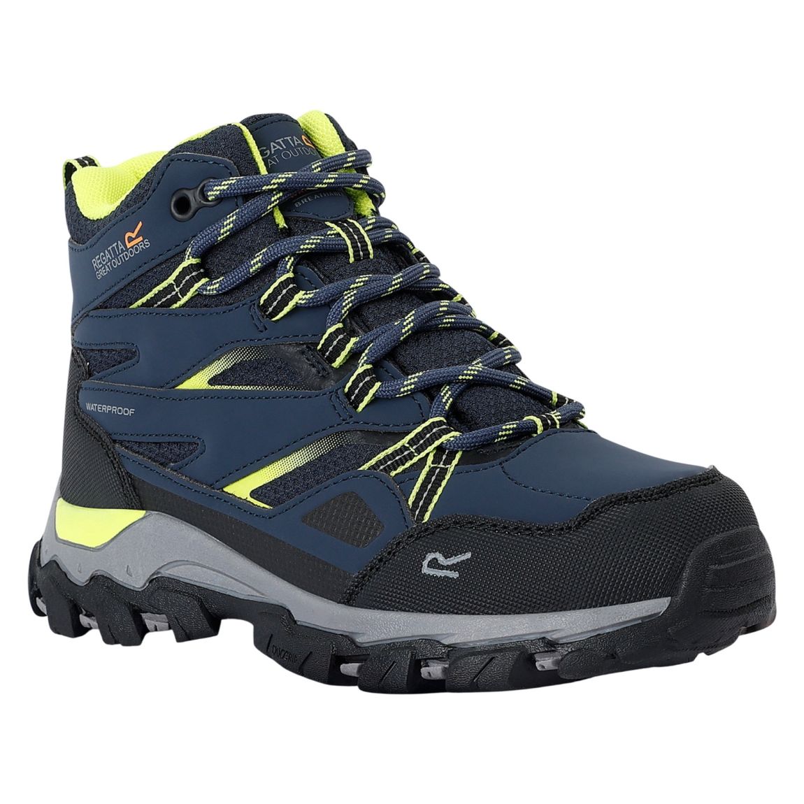 Bottines De Marche Holcombe III Bleu Marine / Vert Néon main product photo