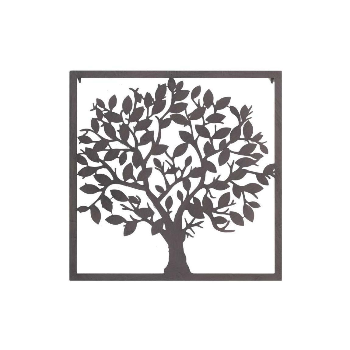 Décor mural Arbre en métal noir main product photo