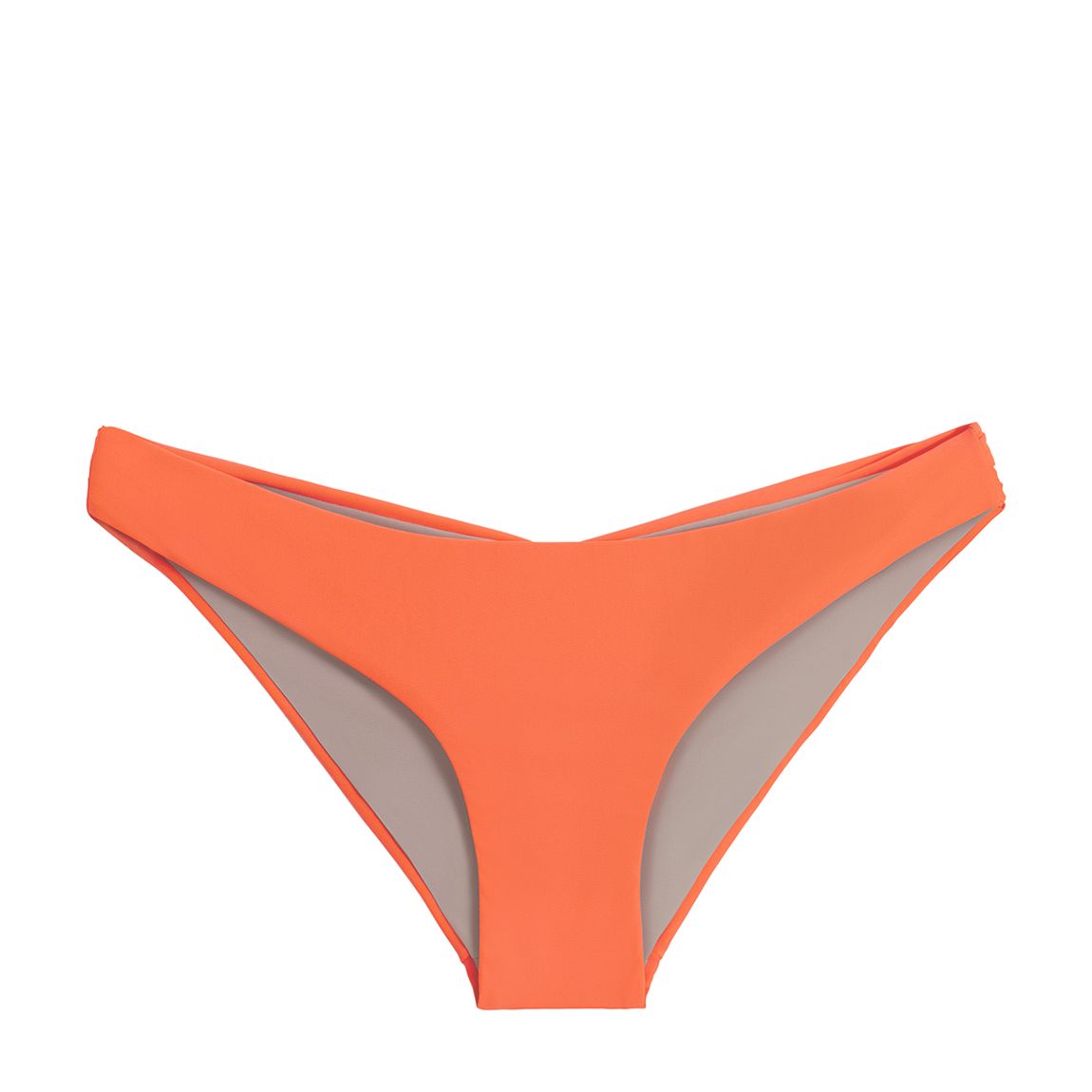 Bas de bikini intégral froncé Omni orange main product photo