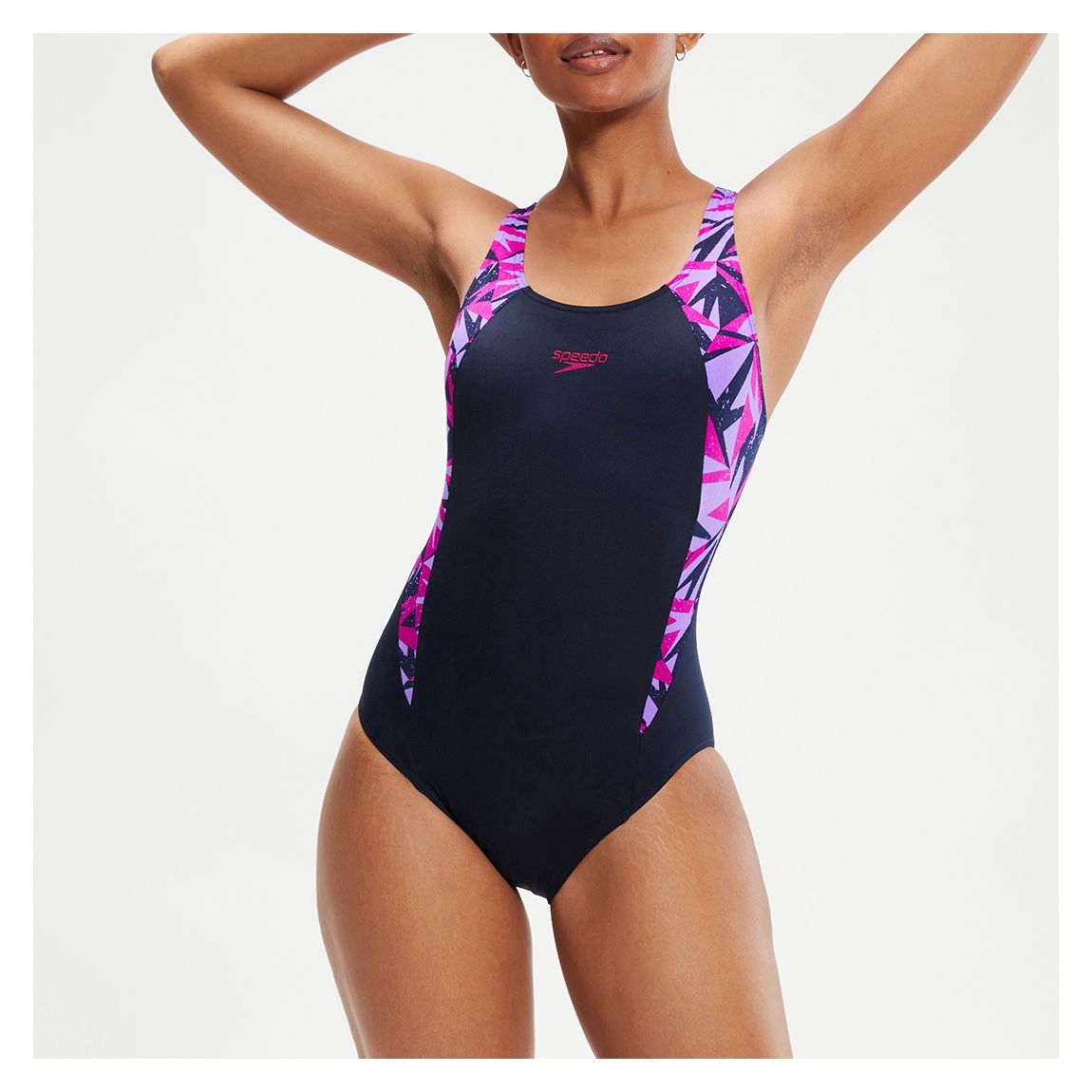 Maillot de bain Hyper Boom Splice Muscleback des femmes Navy main product photo