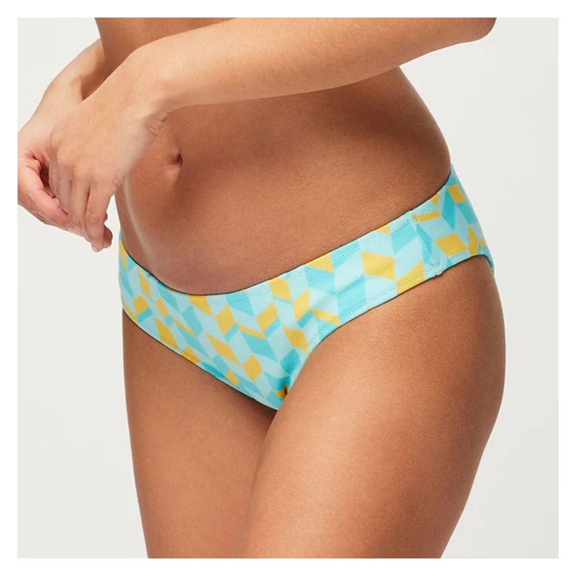 Blue Parallel Surf Fiji Bikini Bottoms main product photo