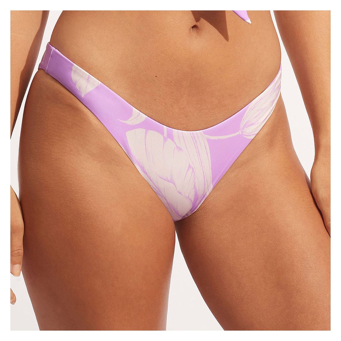 Bas De Maillot De Bain Fleur De Bloom Violet main product photo