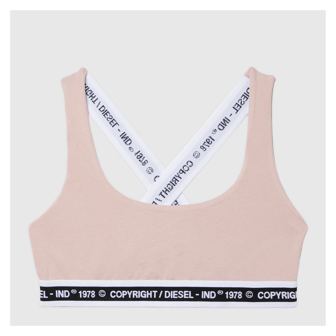 Bralette dos croisé Mjlex rose main product photo