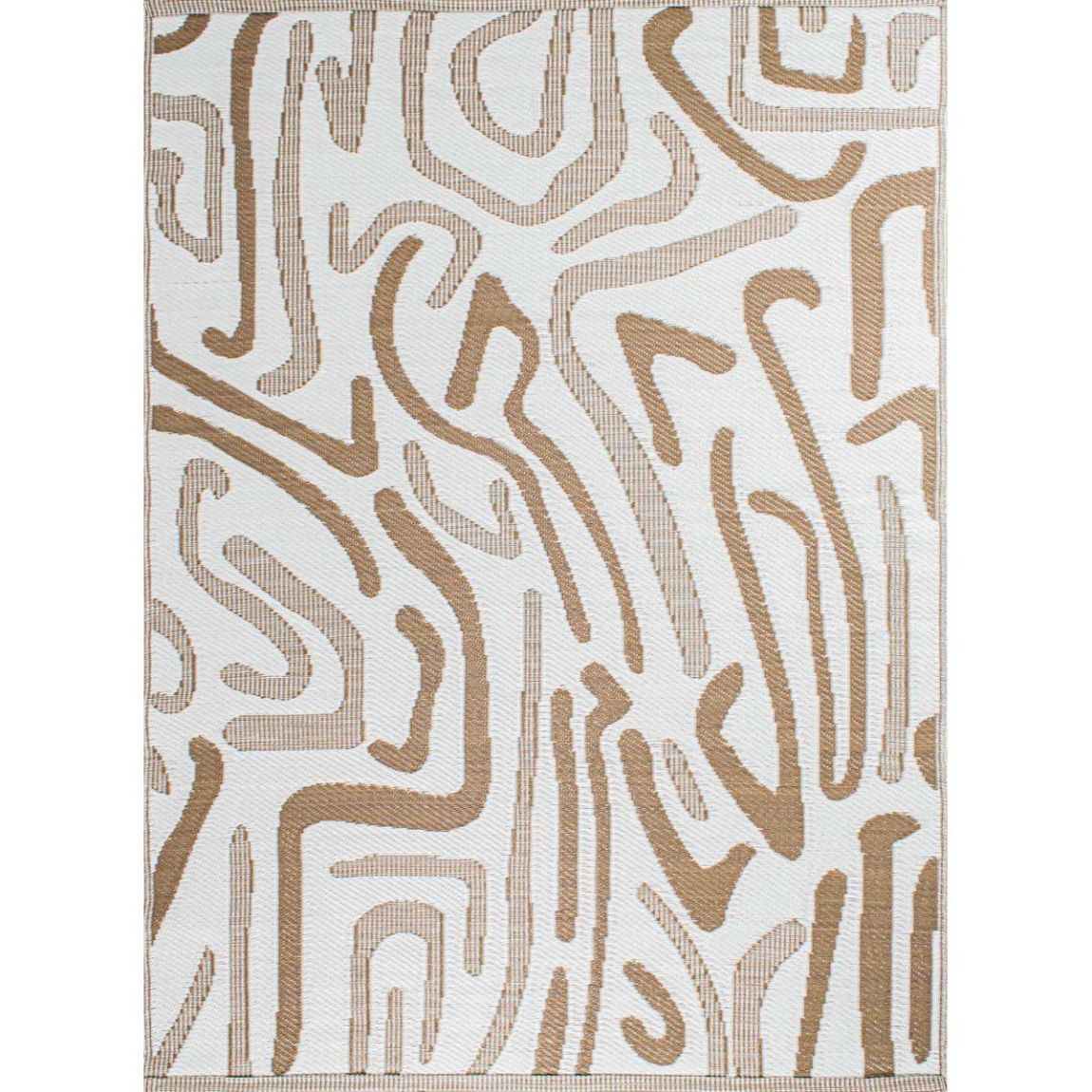 Tapis extérieur en polypropylène Spargi 1741 beige 120 x 160 cm main product photo