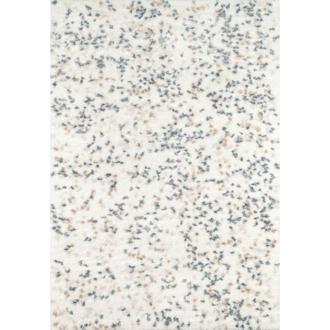 Tapis intérieur en polyester poils longs Léna confettis 160 x 120 cm main product photo