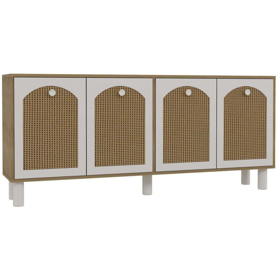 Buffet 4 portes en aggloméré Simple Bohem main product photo