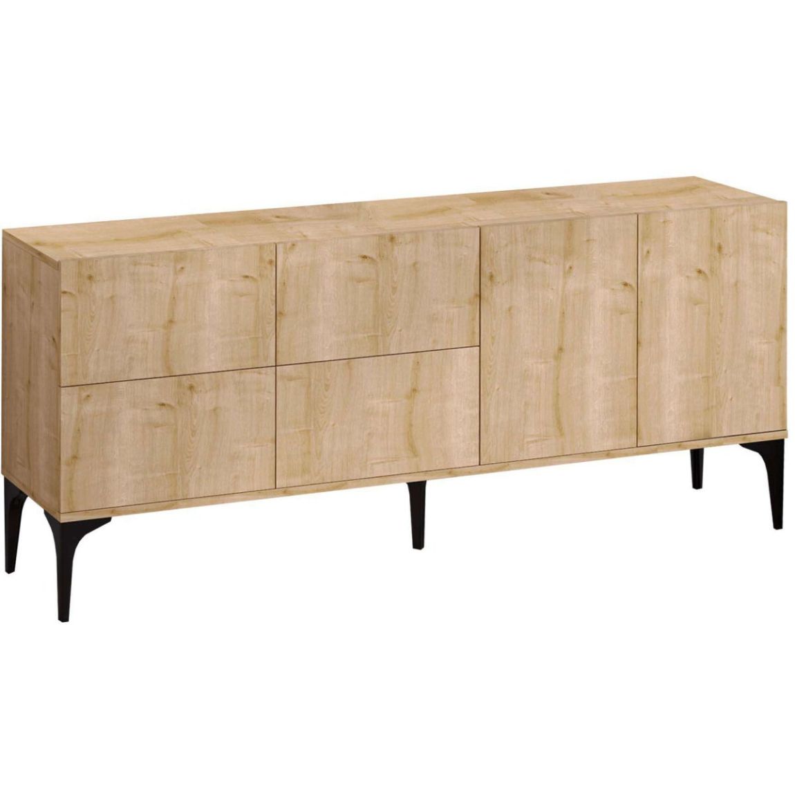 Buffet en aggloméré et métal Laika main product photo