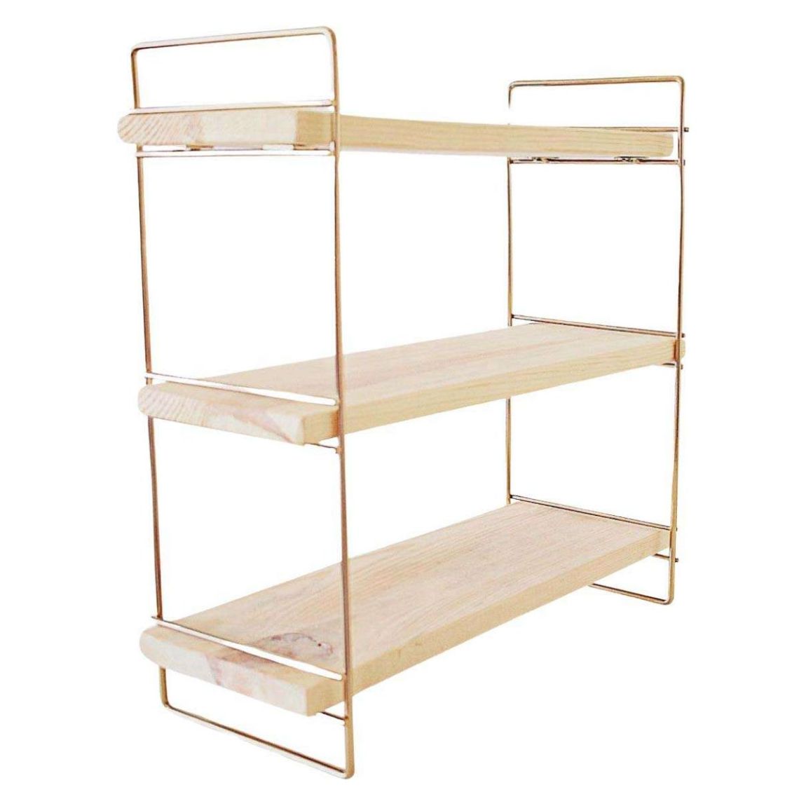 Etagère en bois et métal Rafi main product photo