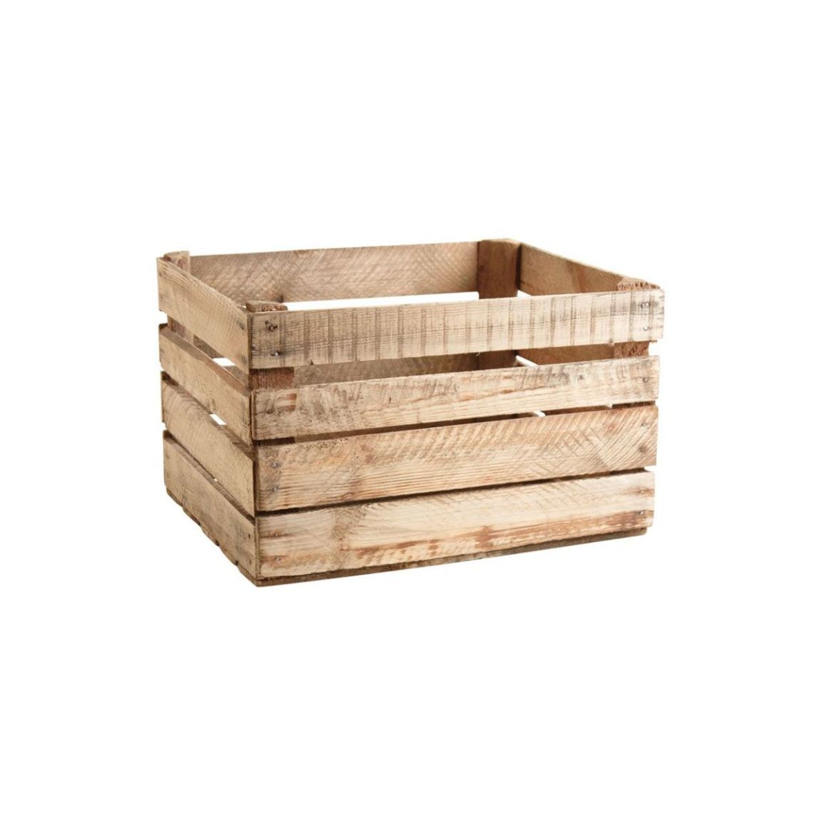 Caisse en bois rustique main product photo