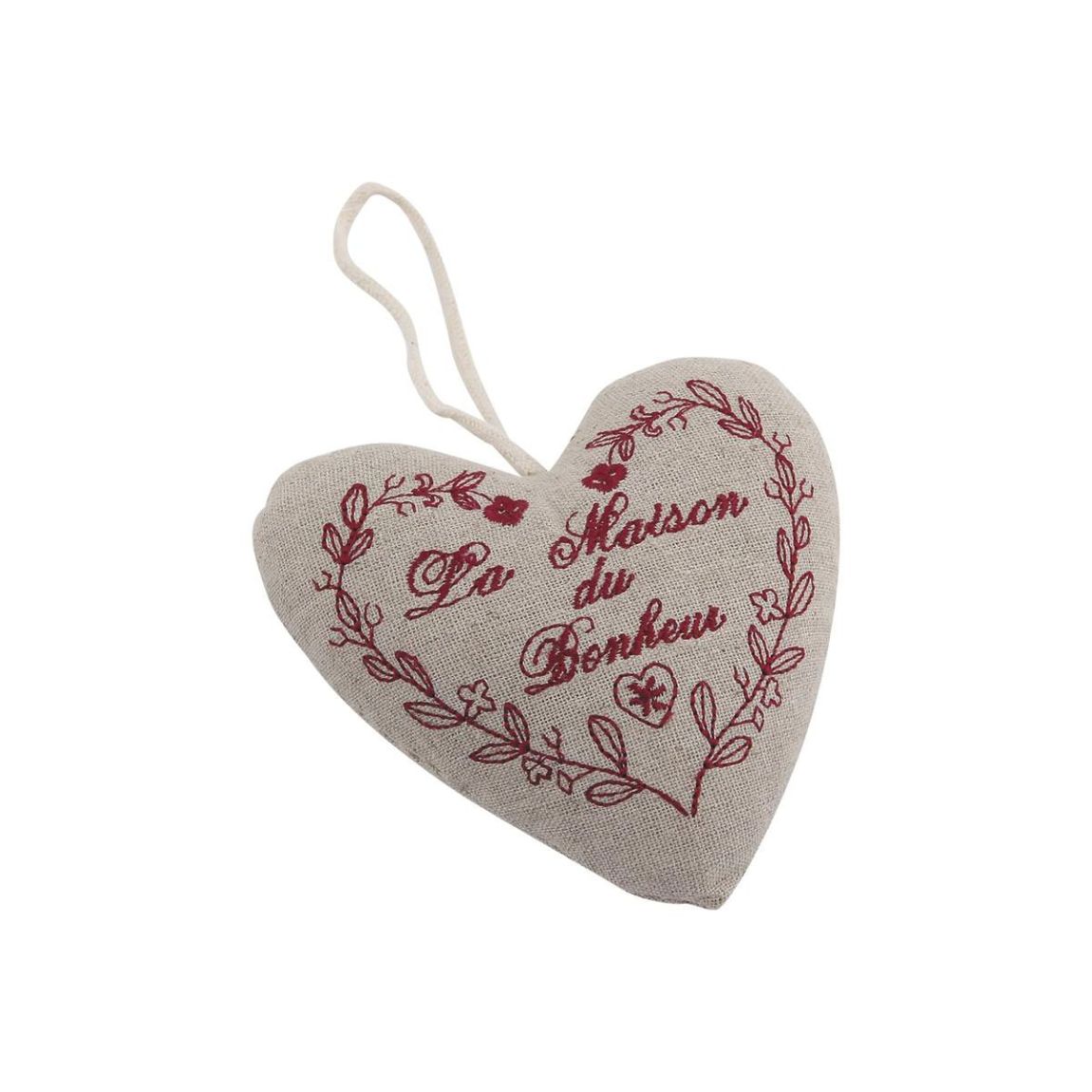 Coeur à suspendre La maison du bonheur main product photo