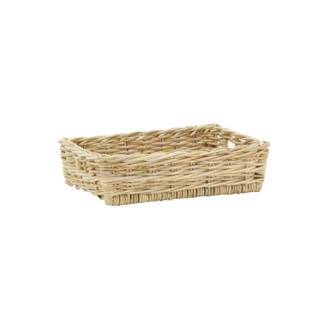 Manne en rotin naturel Petit modèle main product photo