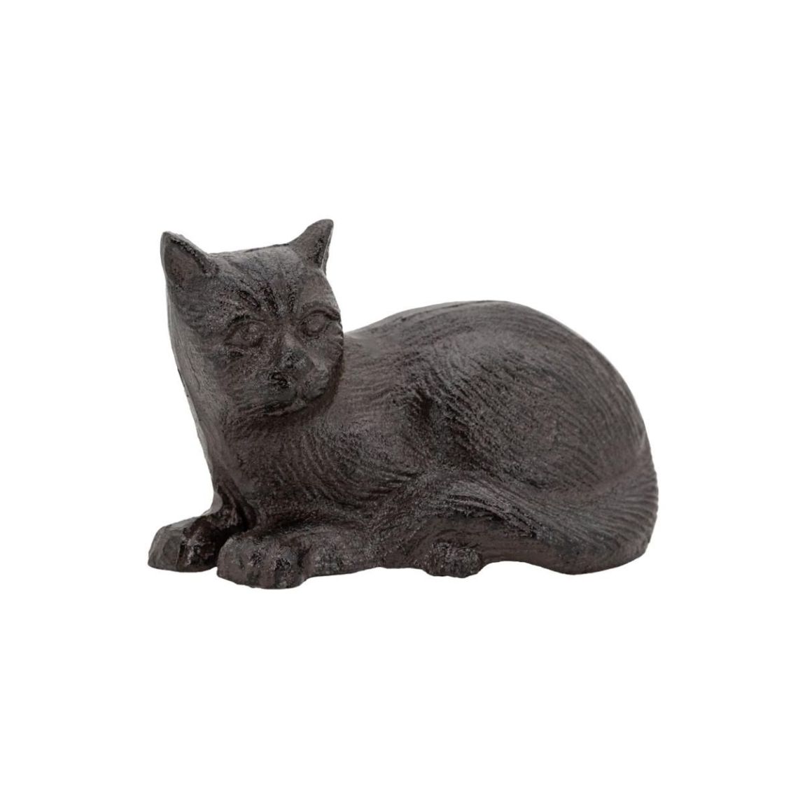 Chat décoratif en fonte main product photo