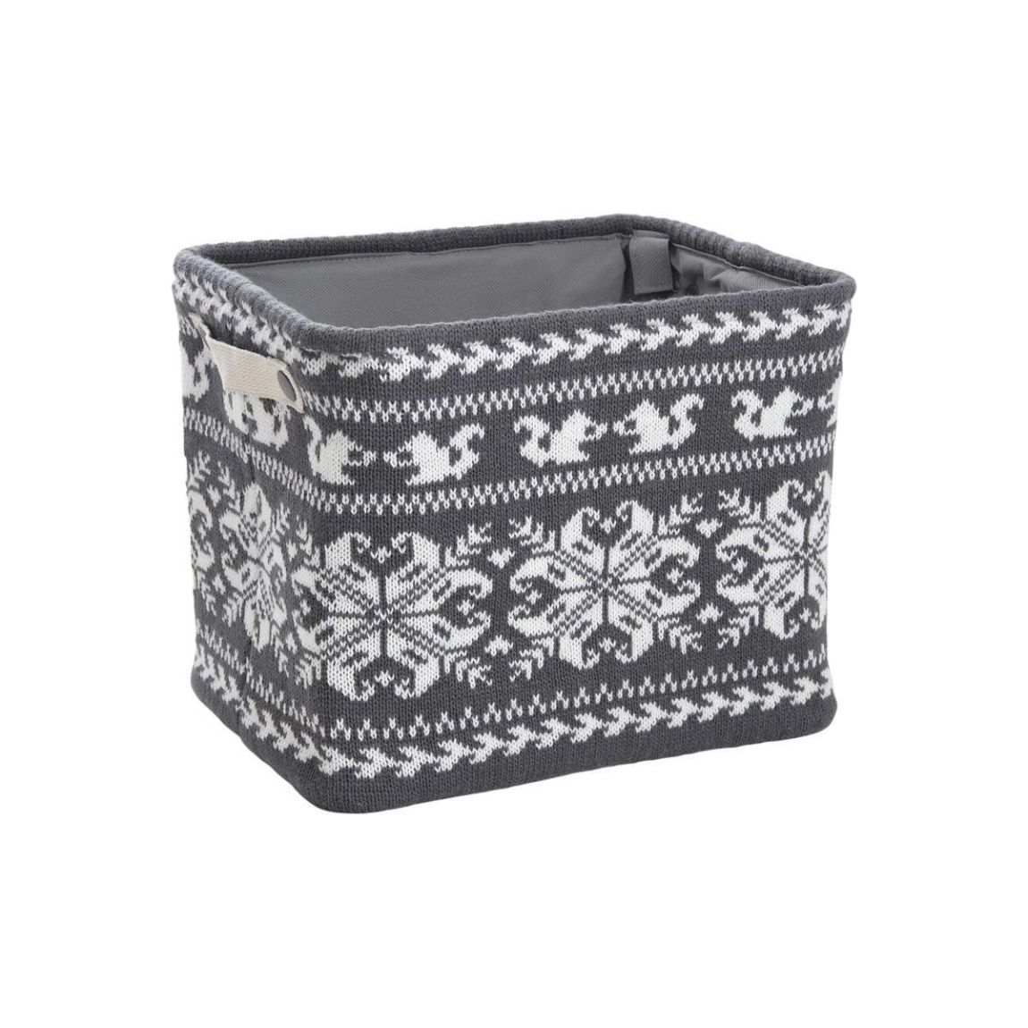 Corbeille de rangement en laine Chalet main product photo