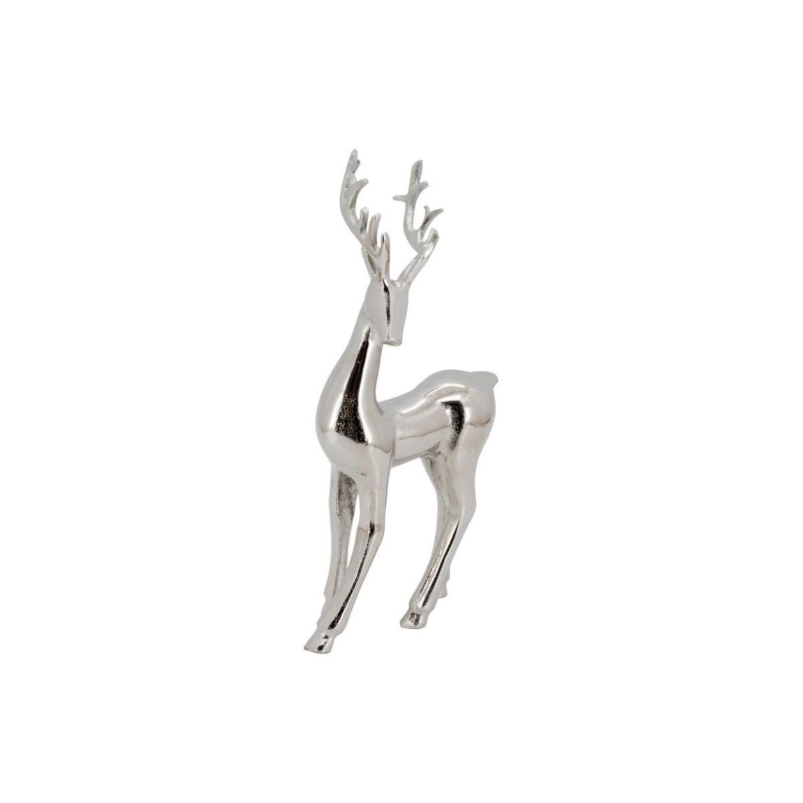 Cerf en aluminium à poser main product photo