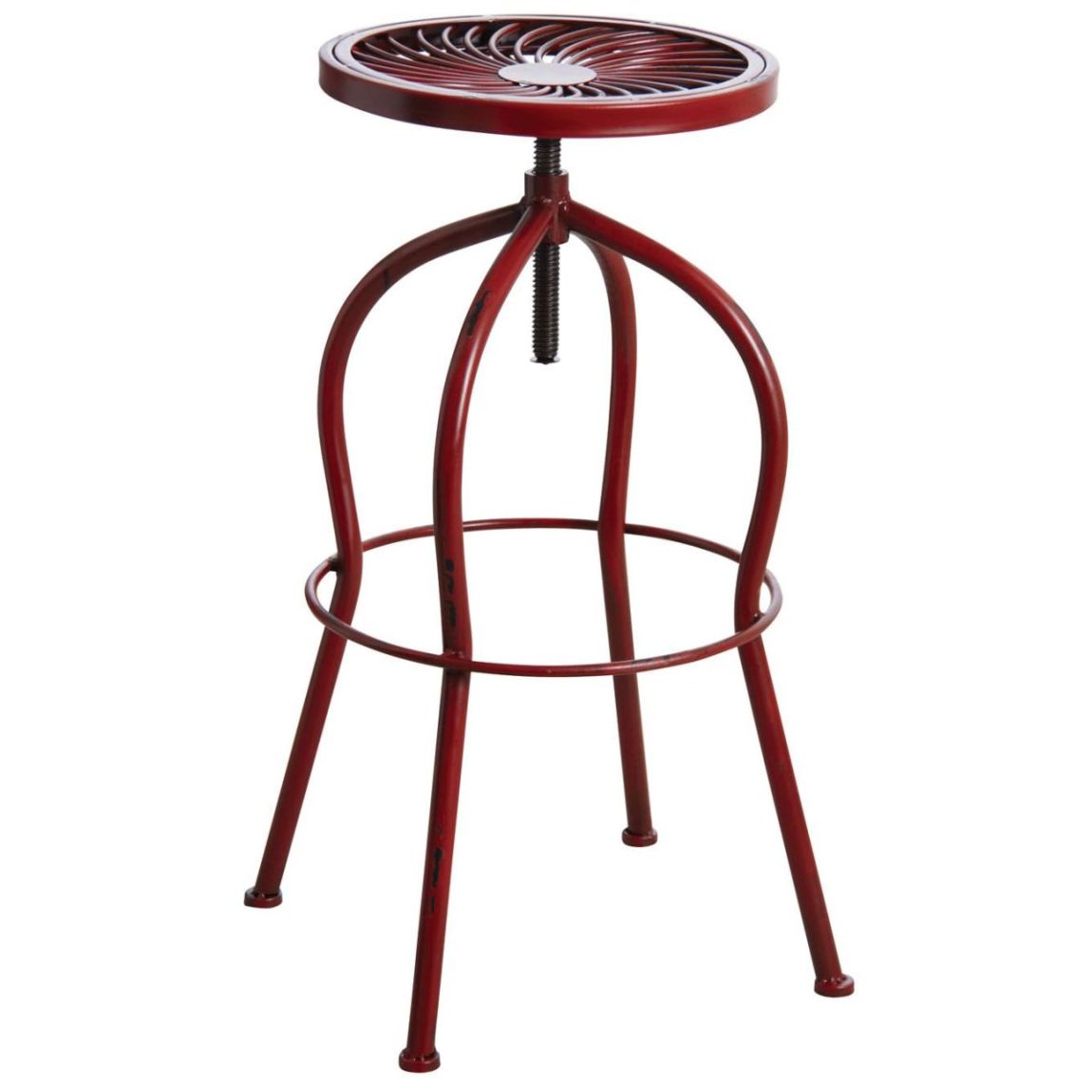 Tabouret haut pivotant en métal main product photo