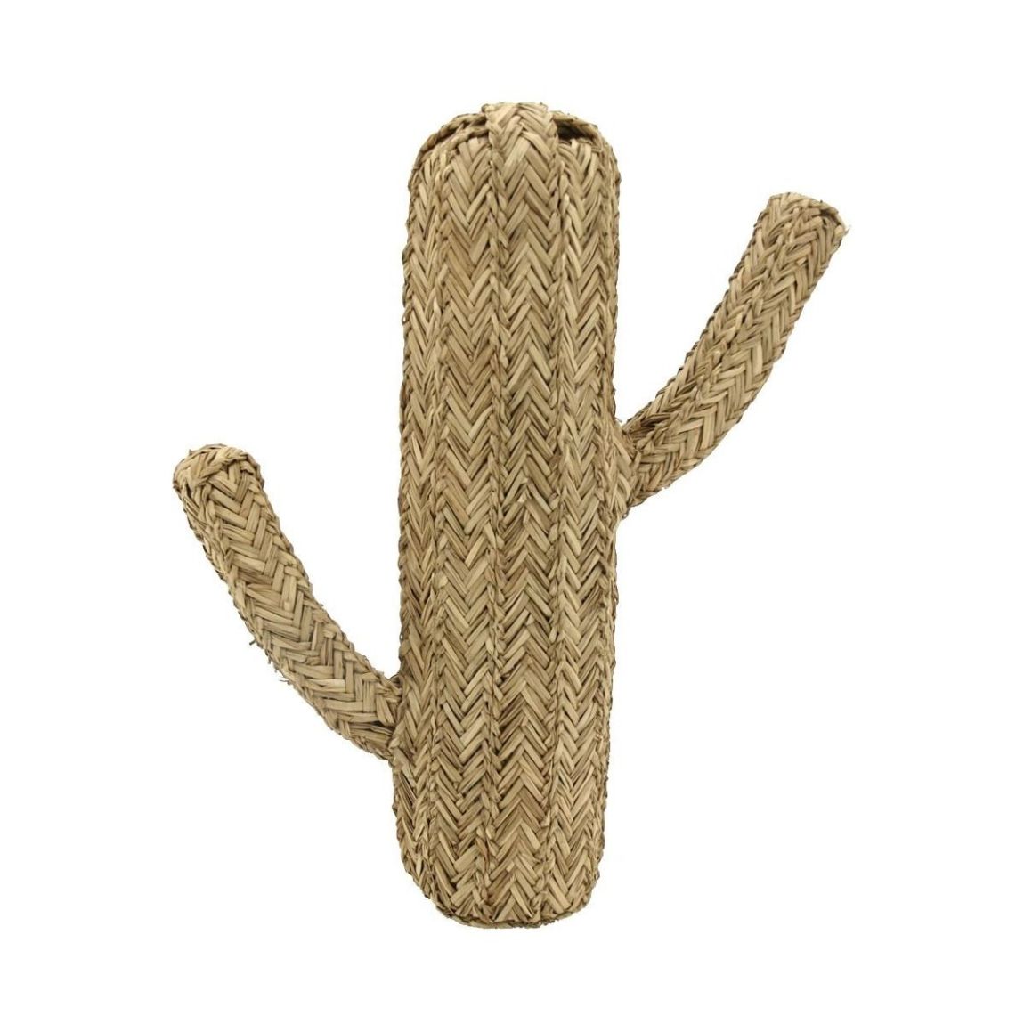 Cactus en jonc naturel Hauteur 63cm main product photo