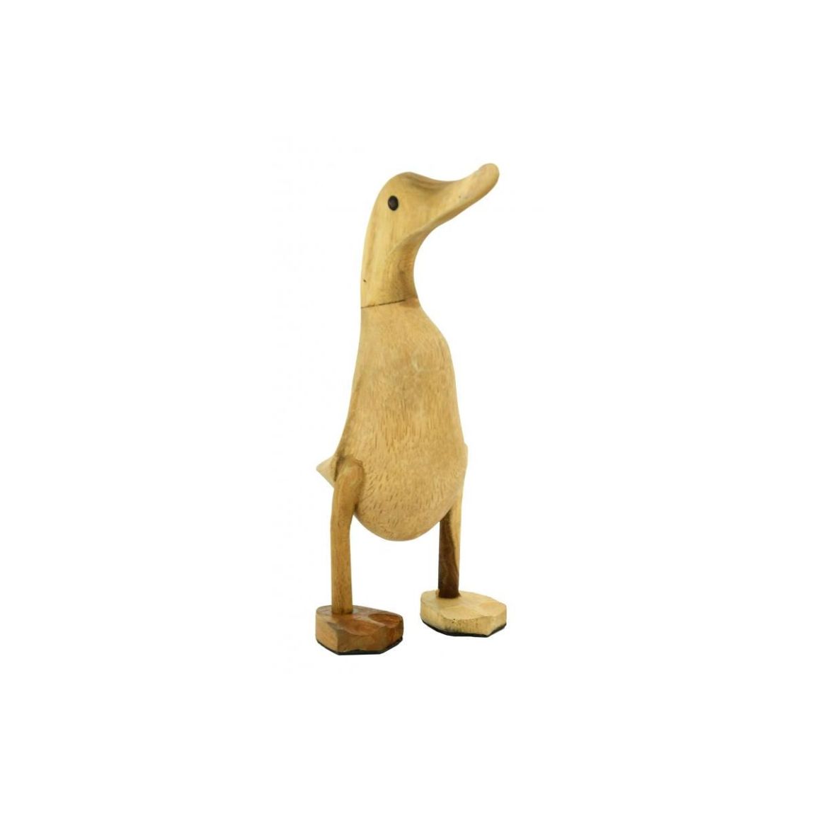 Canard sur pied en teck main product photo