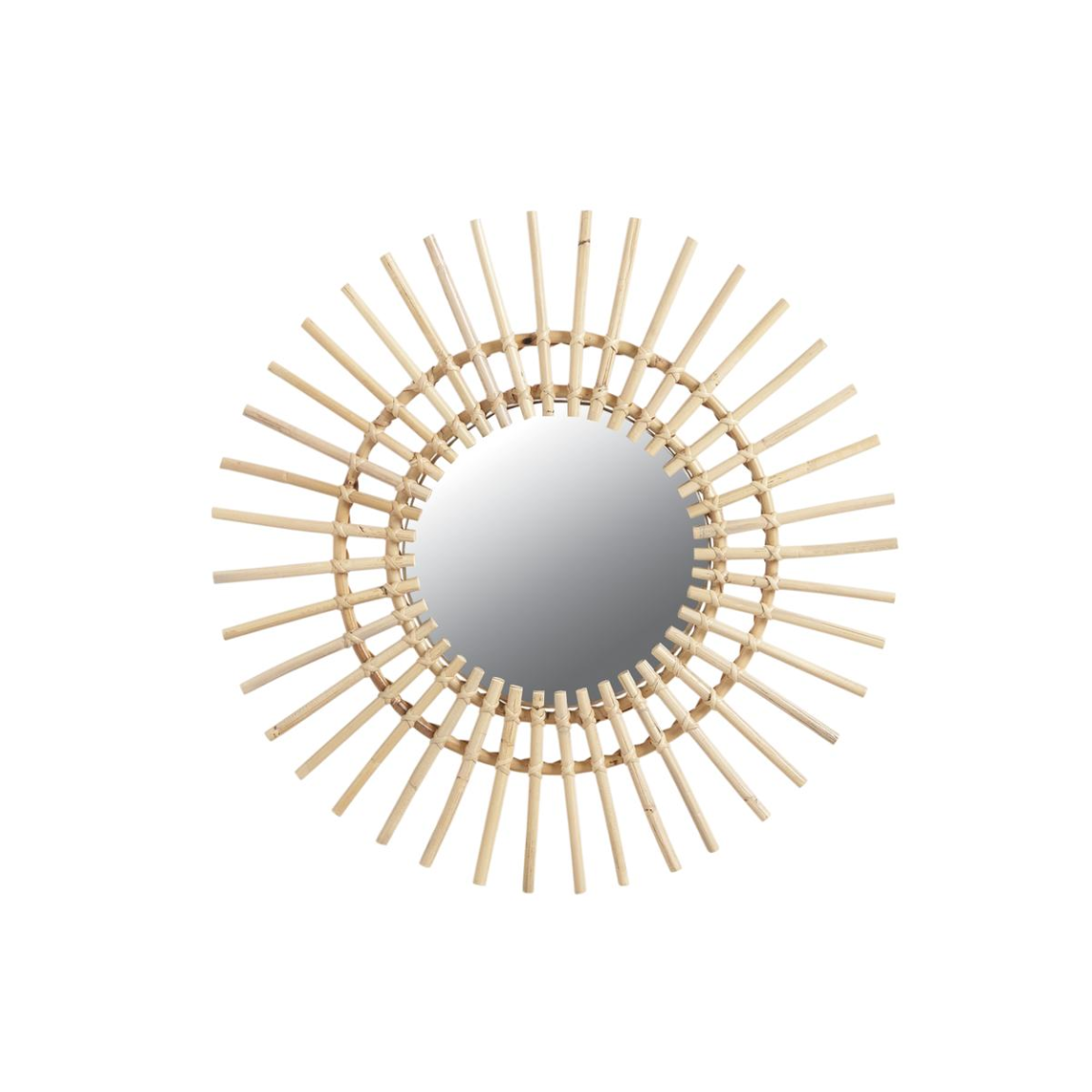 Miroir rotin Soleil main product photo