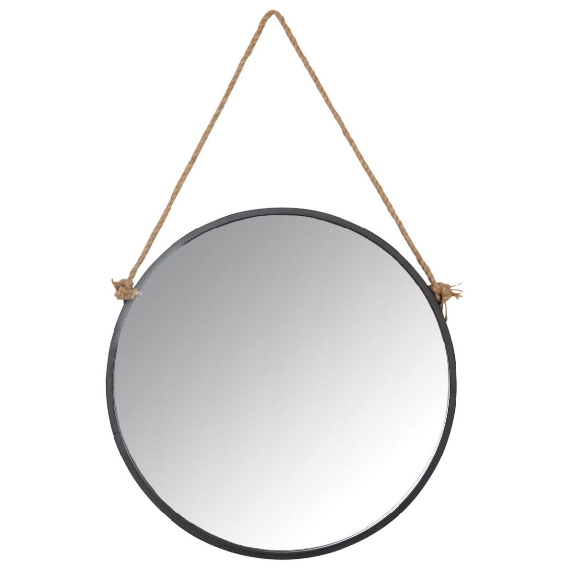 Miroir avec corde Matelot Rond main product photo