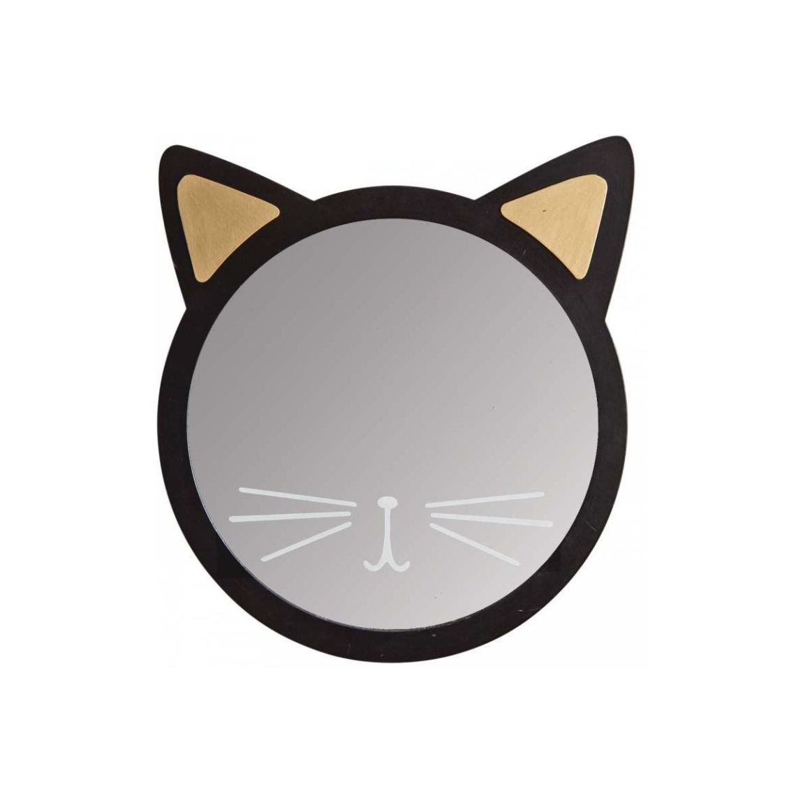 Miroir chat en bois main product photo