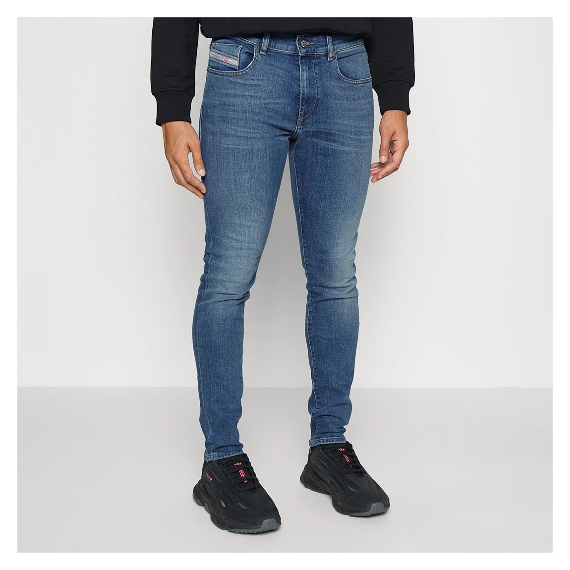 Mid Blue 2019 D-Strukt Slim Stretch Jeans main product photo
