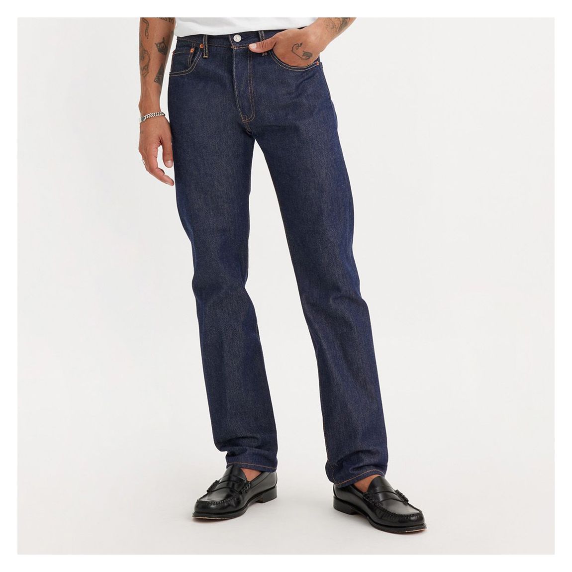 Jeans 501® bleu foncé main product photo