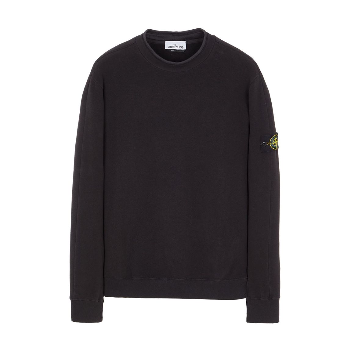 Stone Island Sweatshirt en laine polaire a col roule noir BrandAlley