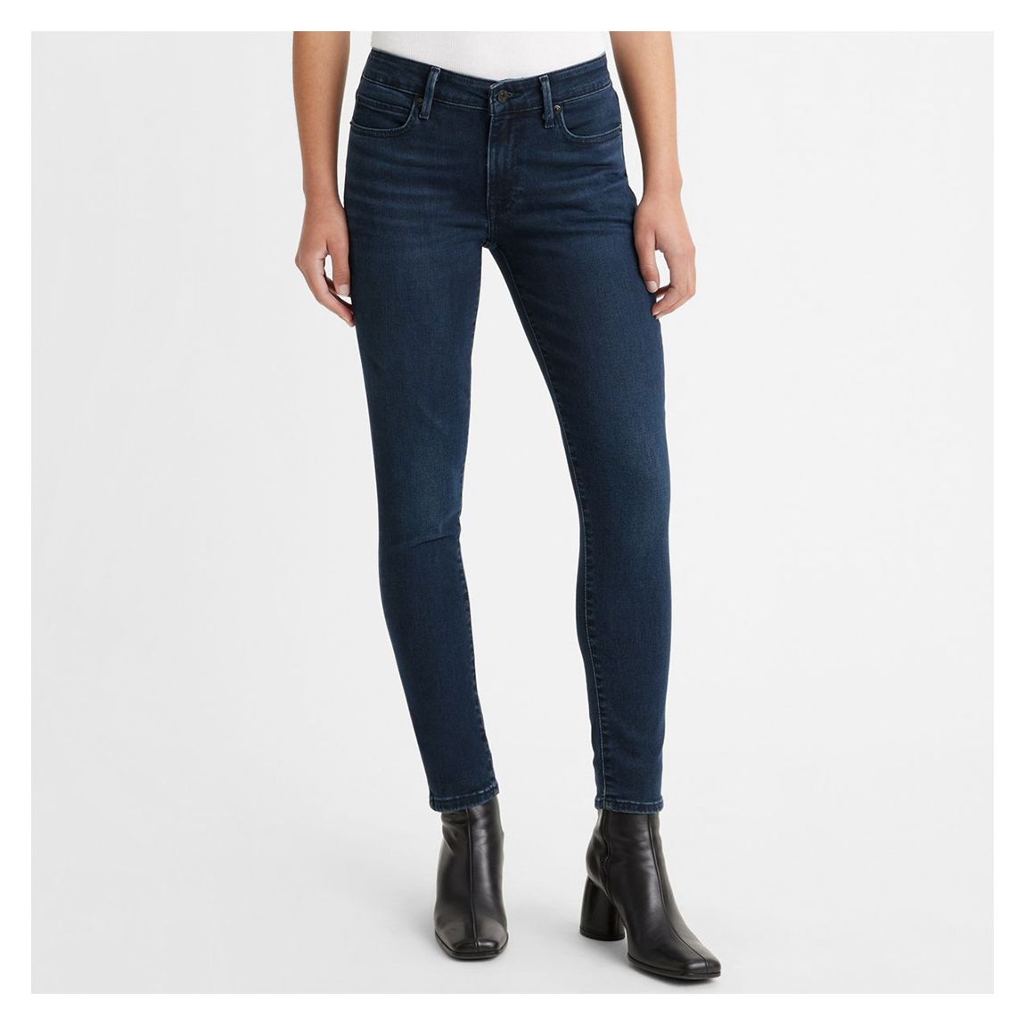 Blue Wash 711&Trade; Skinny Stretch Jeans main product photo