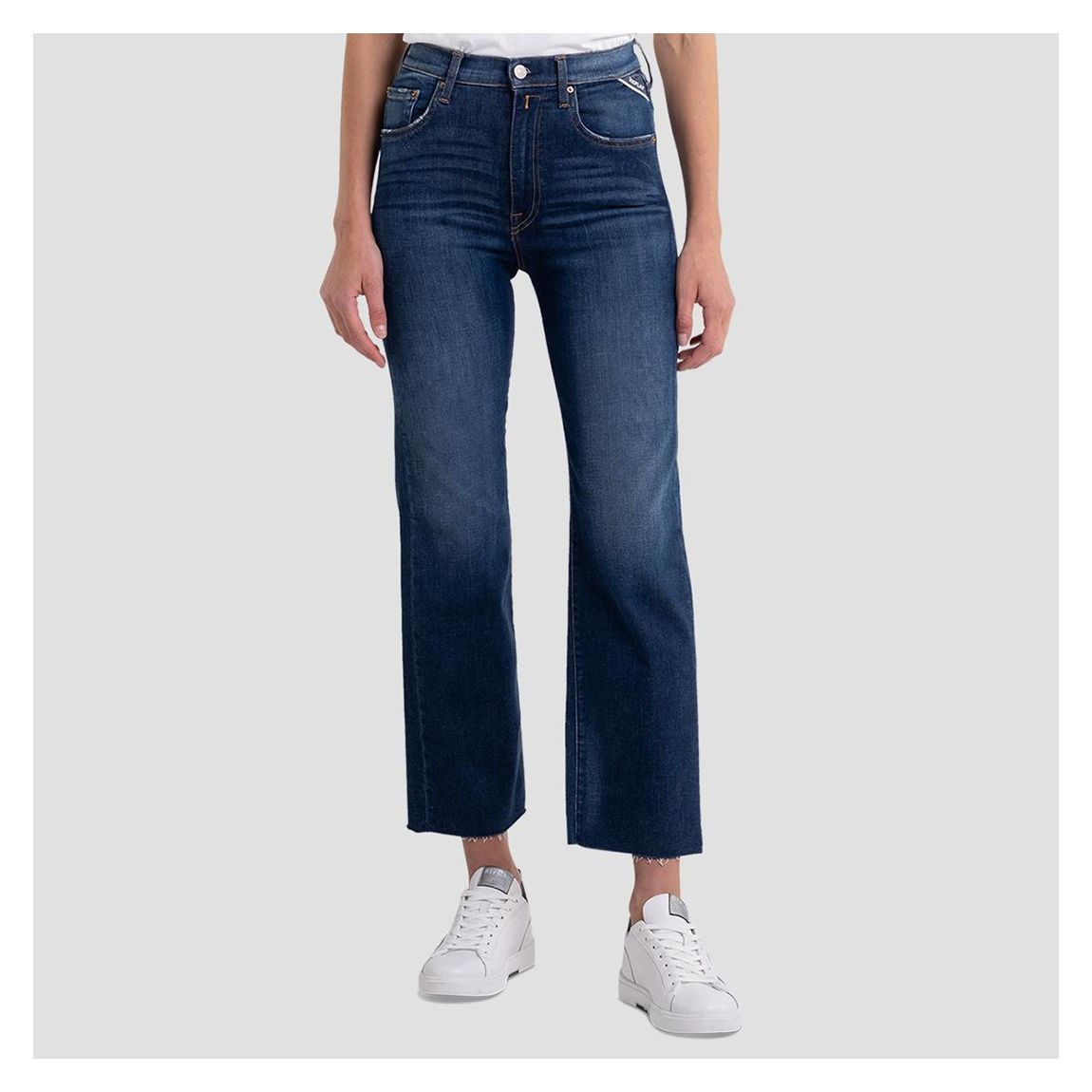 Jean Droit Stretch Bleu Foncé Reyne main product photo