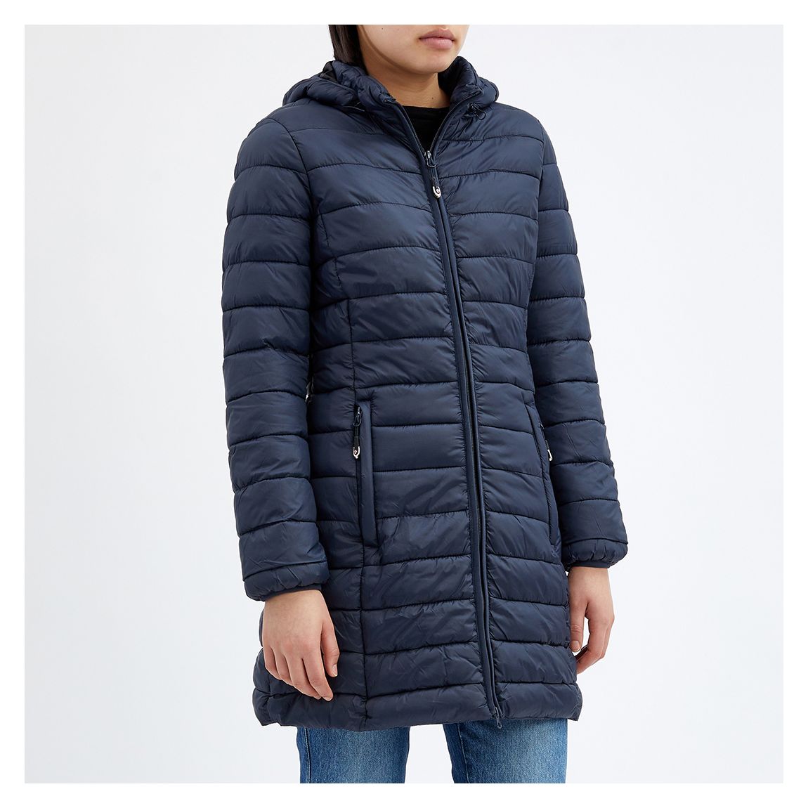 Geographical Norway Veste Impermeable A Fermeture Eclair Integrale Marine BrandAlley