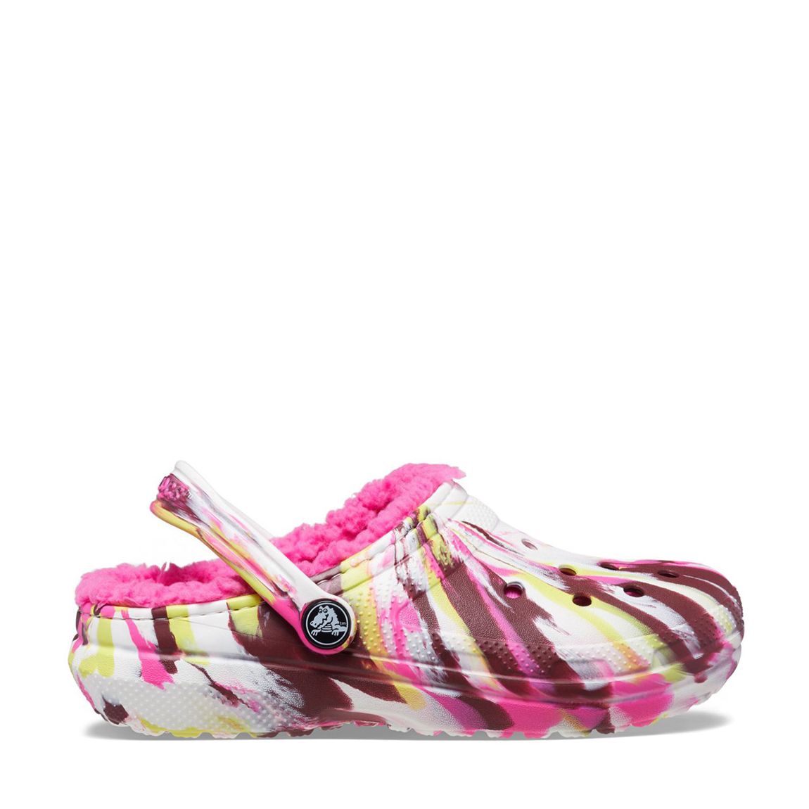 Sabot Classique Marbré Rose Pour Enfant main product photo