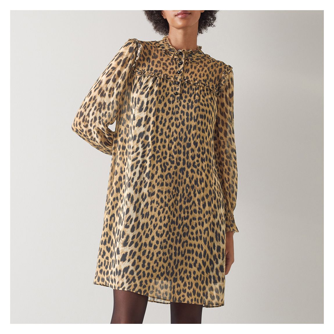 Multi Edie Leopard Dress main product photo
