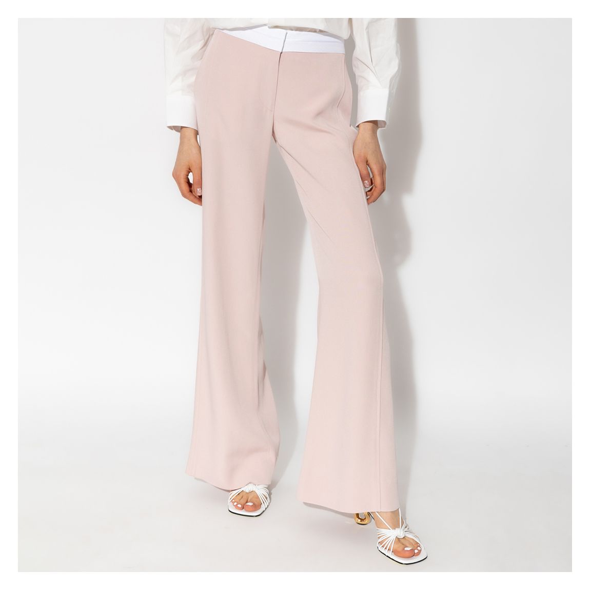 Pantalon large rose pale 2025