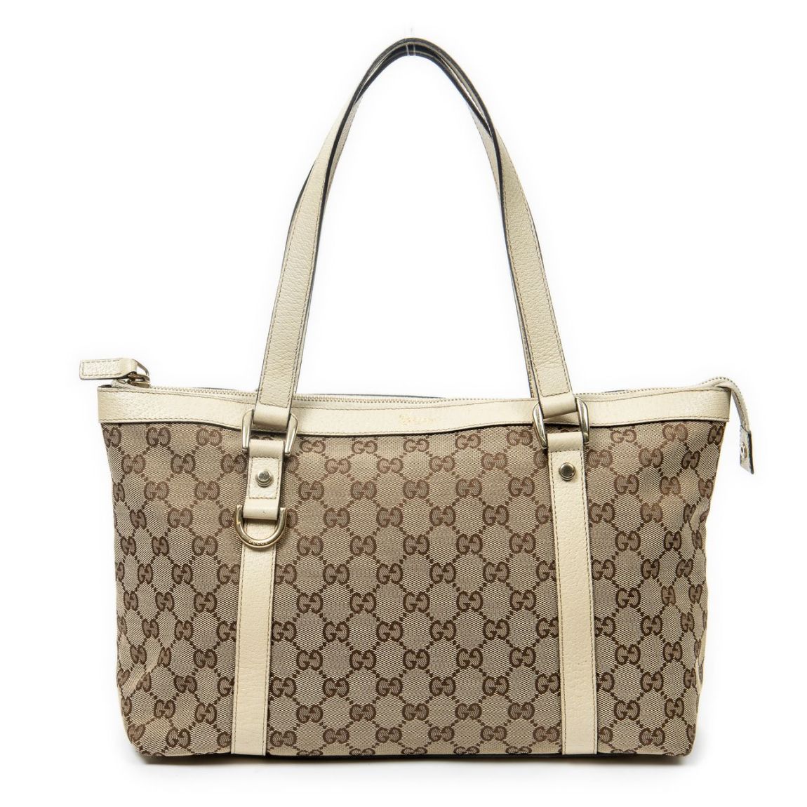 Gucci Abbey Zip Tote en Beige/Ivoire main product photo