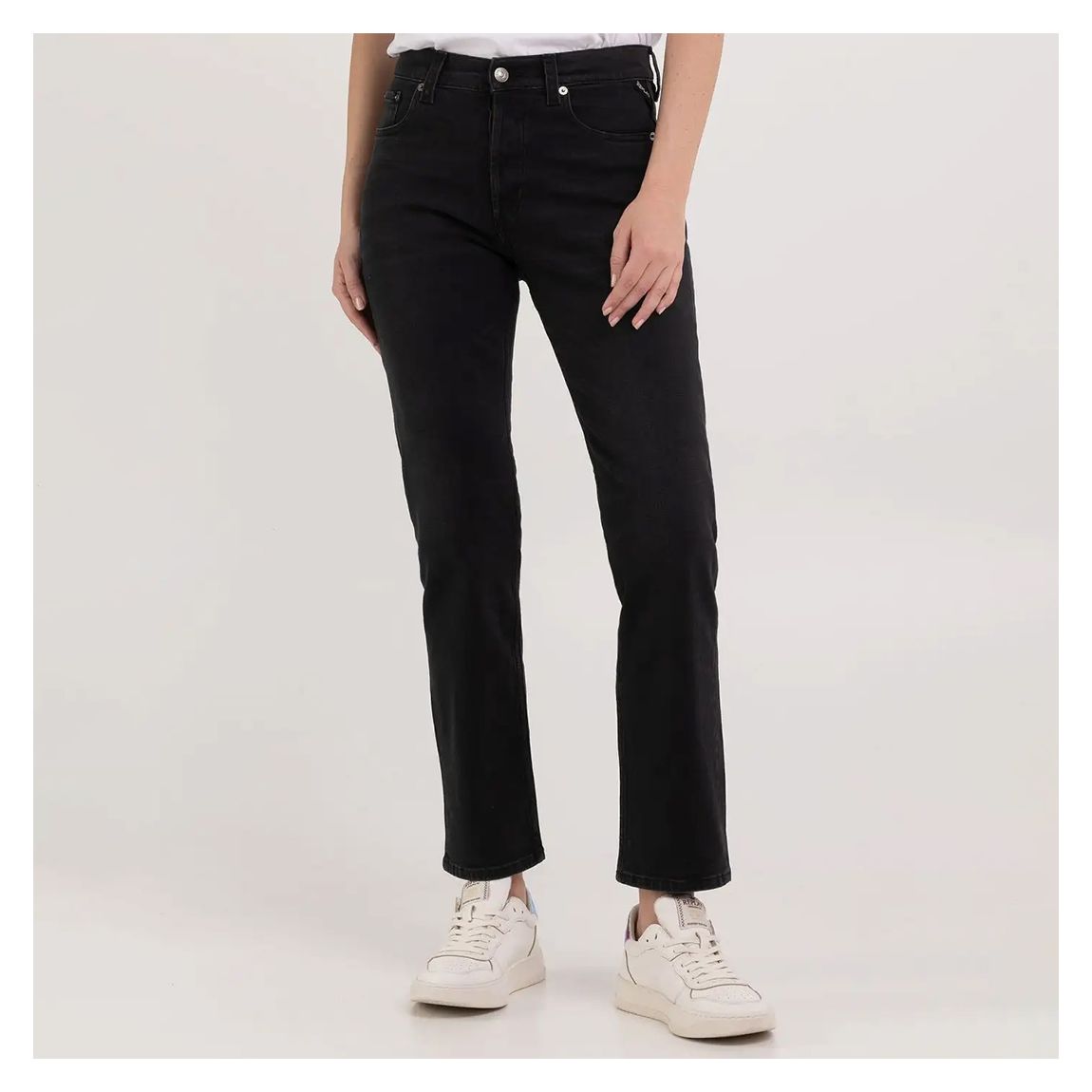 Jean Droit Stretch Noir Maijke main product photo