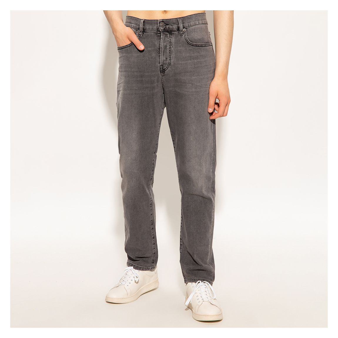 Gris 2020 D Vicker Jeans à jambe fuselée main product photo