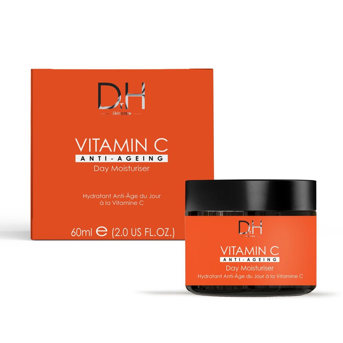 Crème hydratante anti-âge Dr H Vitamine C 60ml main product photo